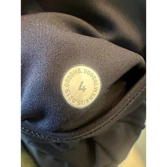 Lululemon Fast Free 7/8 Tight II Non-Reflective Nulux 25" Black Women's Size 4 - Picture 3 of 13